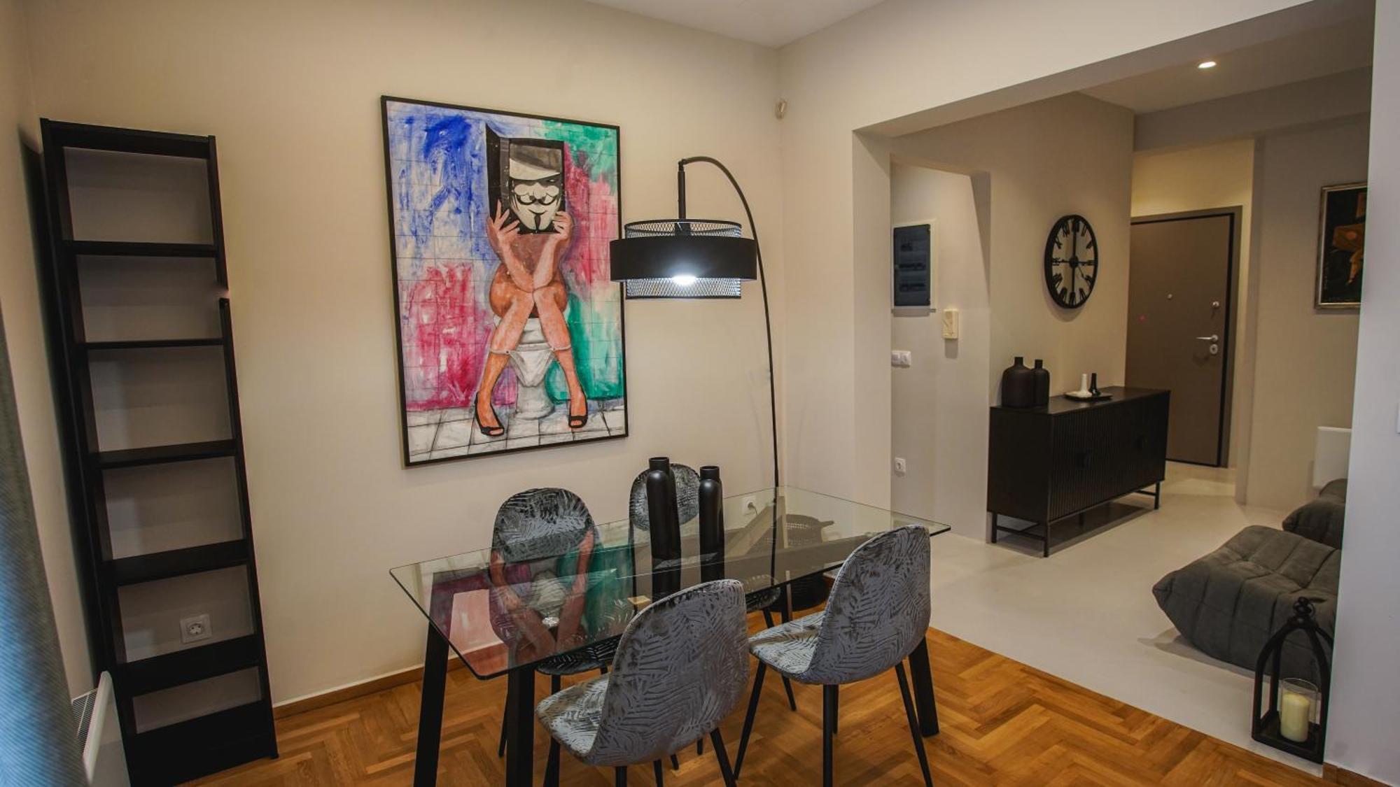 아테네 Irene'S Εlegant Αpartment, Near Acropolis 아파트 외부 사진